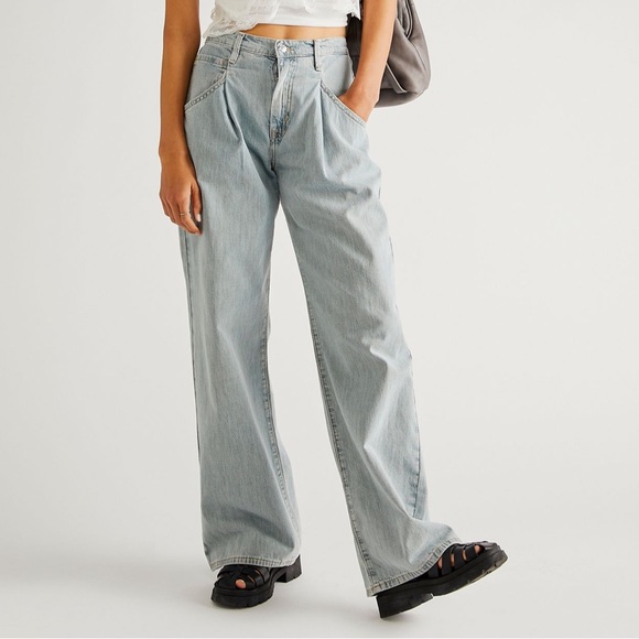 NWT We The Free Luca Super Slouch Trouser Jeans 29 - Picture 1 of 7